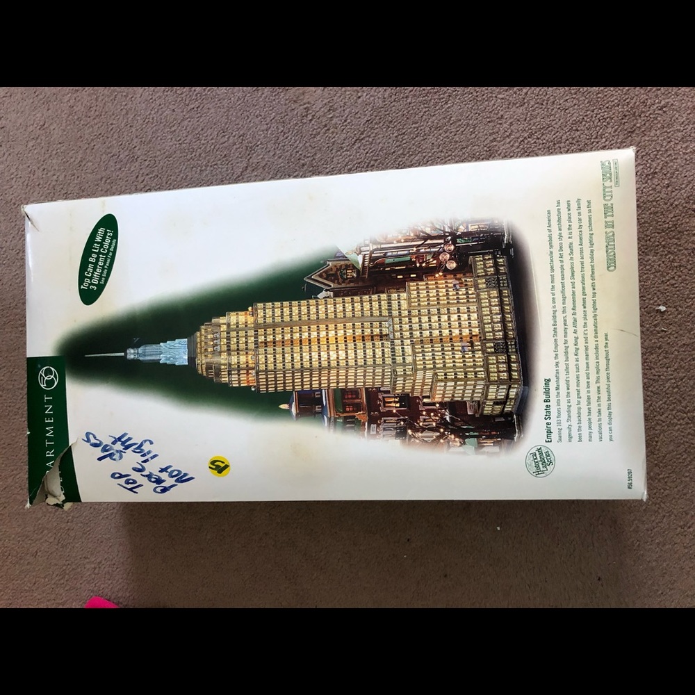 Christmas village - Empire State Building